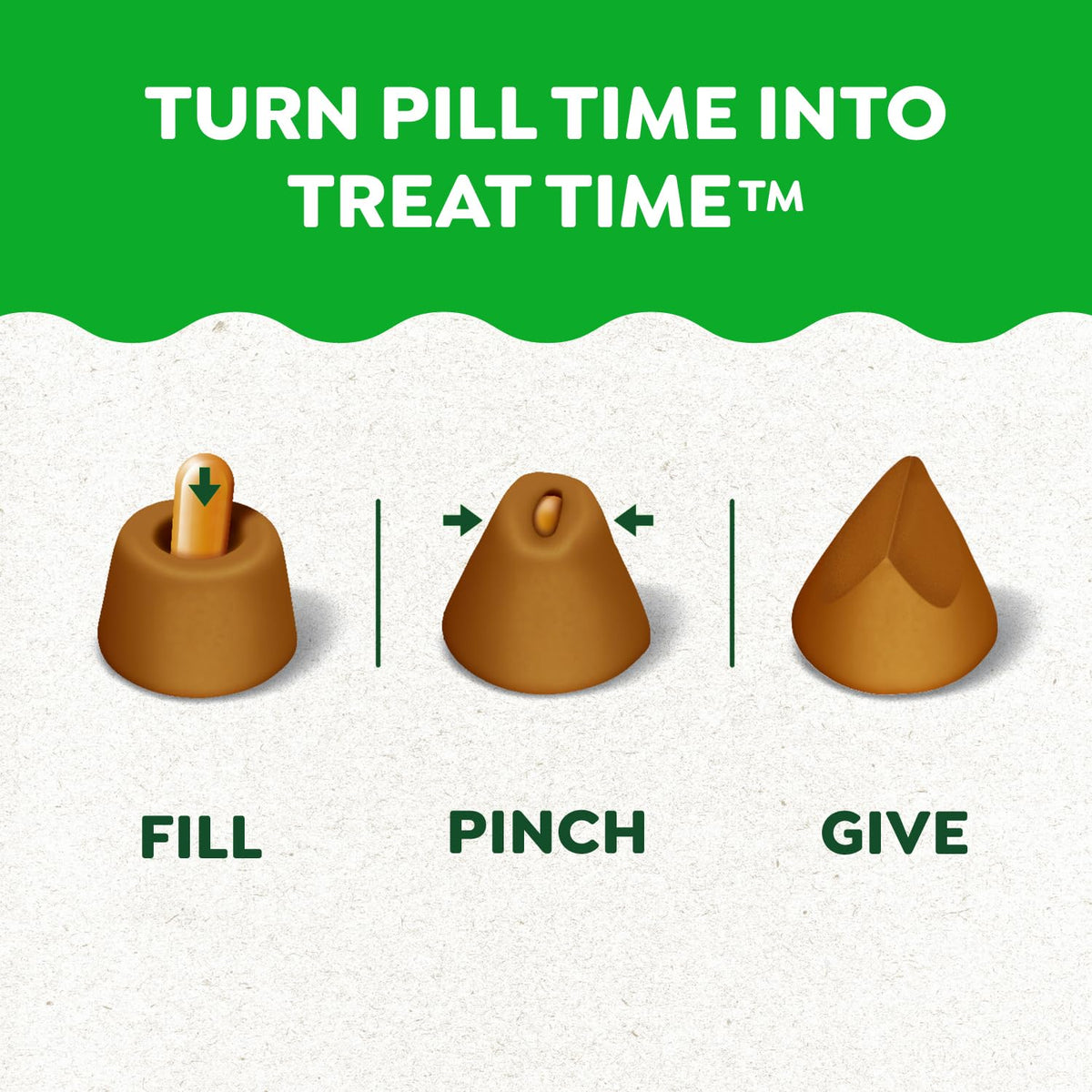 Greenies Pill Pockets Large Size Dog Treats, Peanut Butter, 15.8 oz