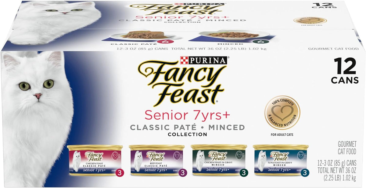 Purina Fancy Feast Gravy Lovers Wet Cat Food, 3 oz Cans, 30-Pack