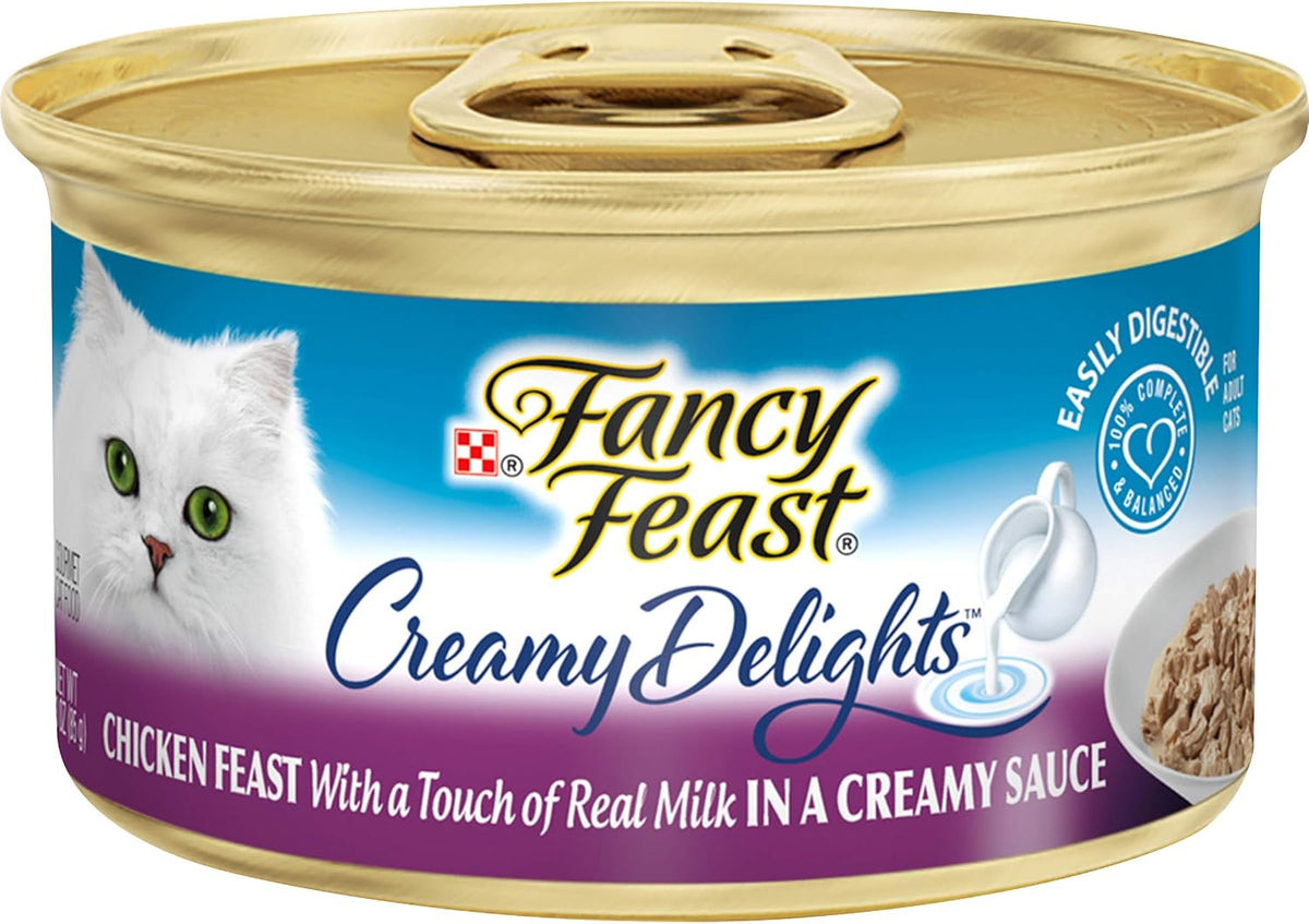 Purina Fancy Feast Gravy Lovers Wet Cat Food, 3 oz Cans, 30-Pack