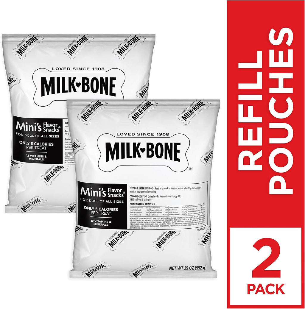Milk-Bone Flavor Snacks Mini’s Dog Treats, 36 Oz.