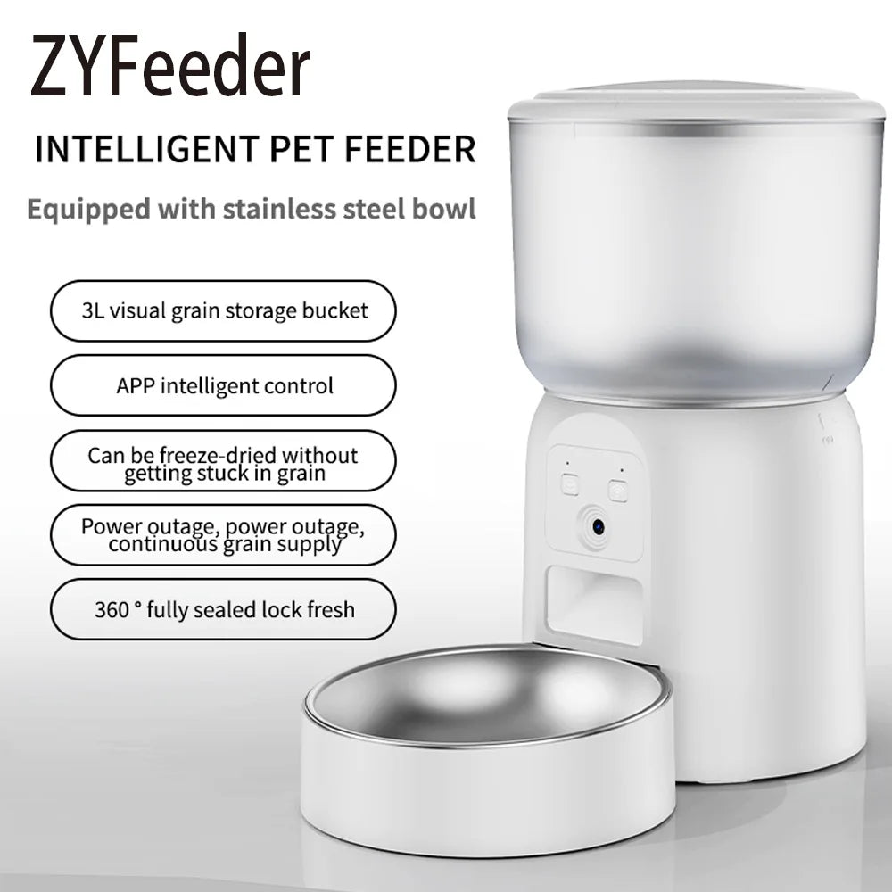 Wi-Fi Pet Camera with Treat Toss