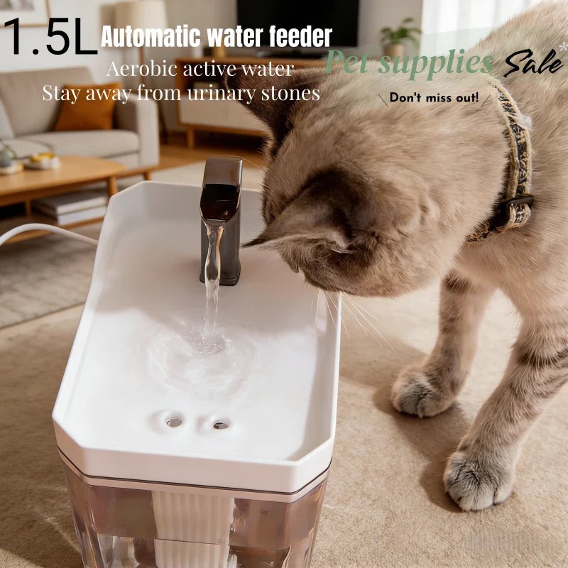 Automatic Cat Water Fountain